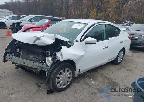 2019 Nissan Versa 1.6 Sv из США, поврежденный, VIN 3N1CN7AP7KL848131